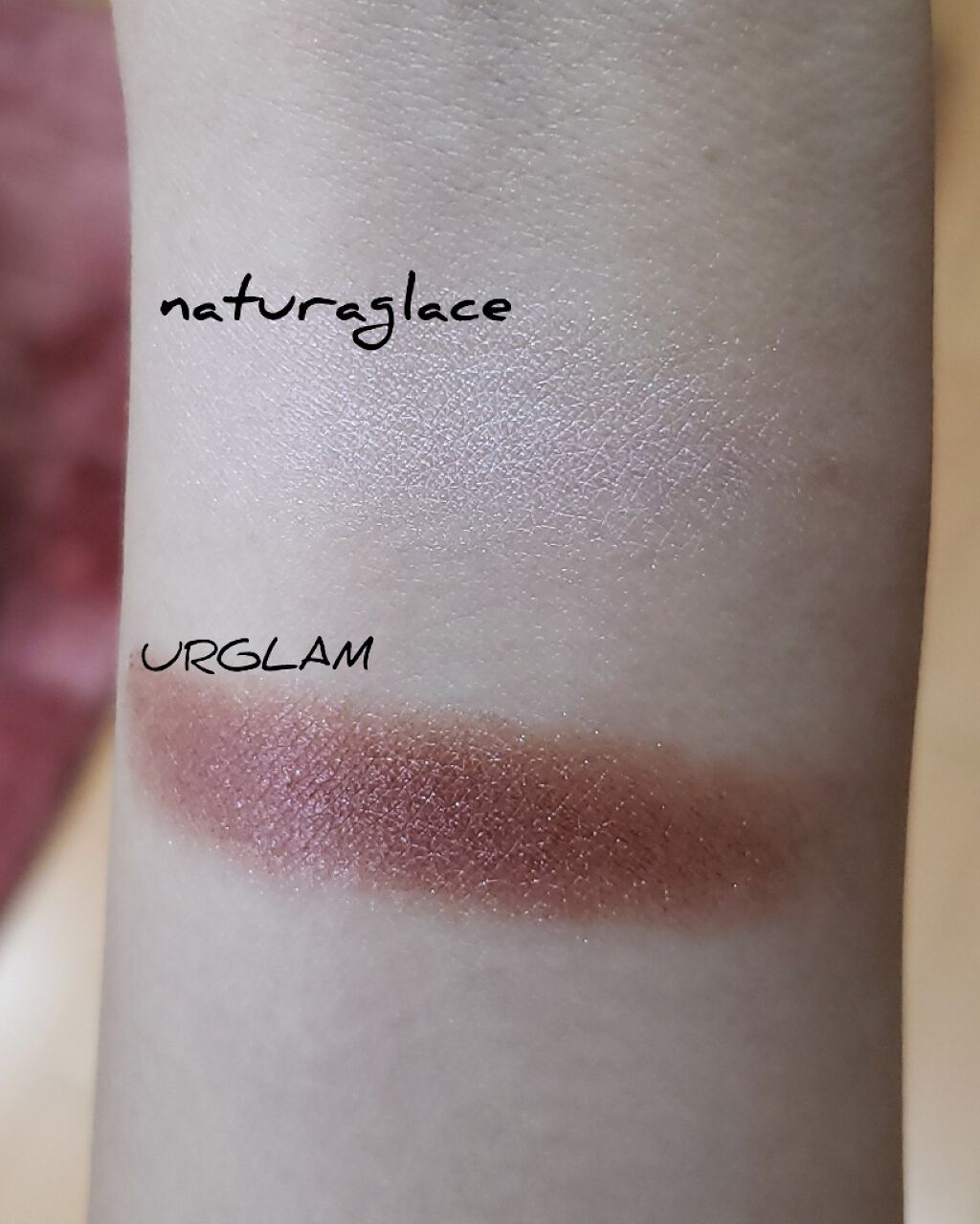 UR GLAM　POWDER EYESHADOW/U R GLAM/単色アイシャドウを使ったクチコミ（3枚目）