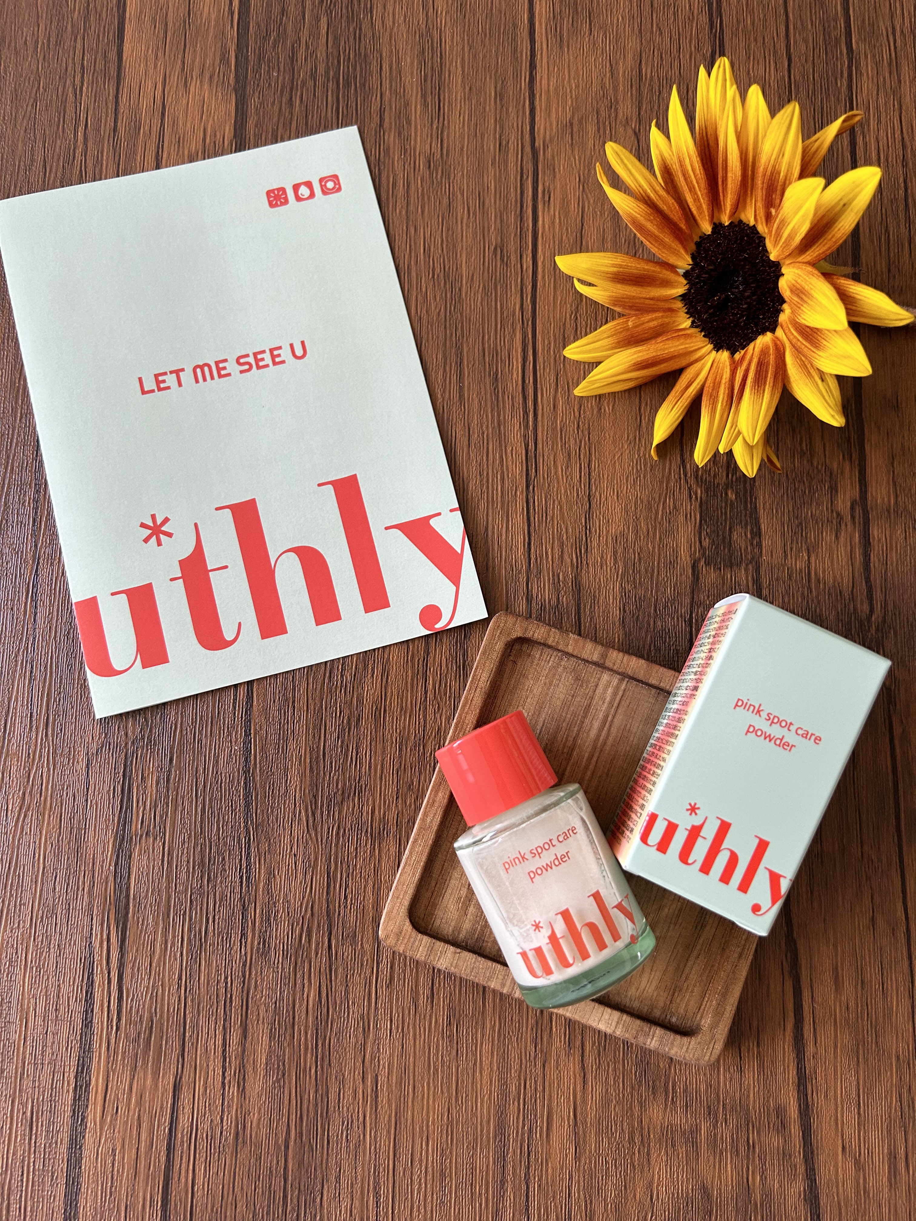 ピンクスポットケアパウダー/uthly/その他スキンケアを使ったクチコミ（1枚目）