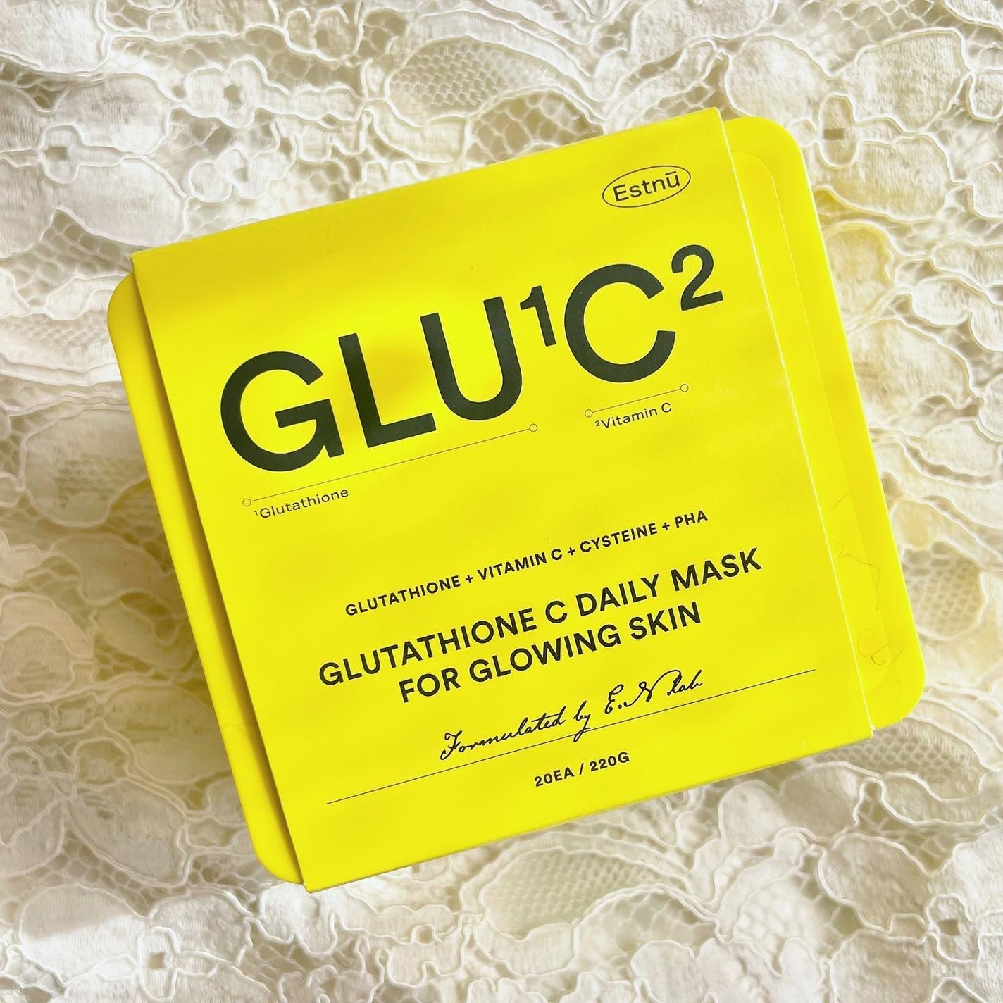 グルタチオンCグローデイリーマスク/ESTHER FORMULA/シートマスク・パックを使ったクチコミ(5枚目)