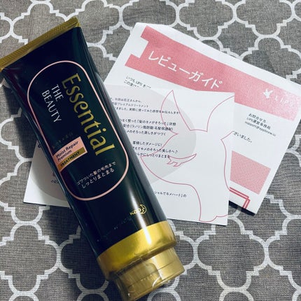 THE BEAUTY 髪のキメ美容プレミアムトリートメント<モイストリペアプレミアム>/エッセンシャル/洗い流すヘアトリートメントを使ったクチコミ(1枚目)