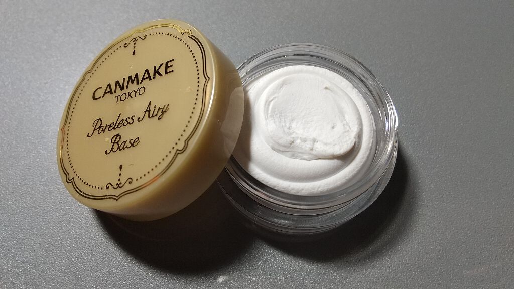 ポアレスエアリーベース/キャンメイク/化粧下地を使ったクチコミ(1枚目)