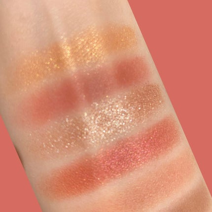 UR GLAM BLOOMING EYE COLOR PALETTE/U R GLAM/アイシャドウパレットを使ったクチコミ(5枚目)