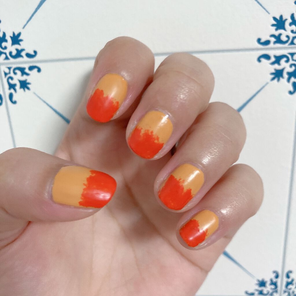 カンコレネイルカラー/DAISO/マニキュアを使ったクチコミ（3枚目）