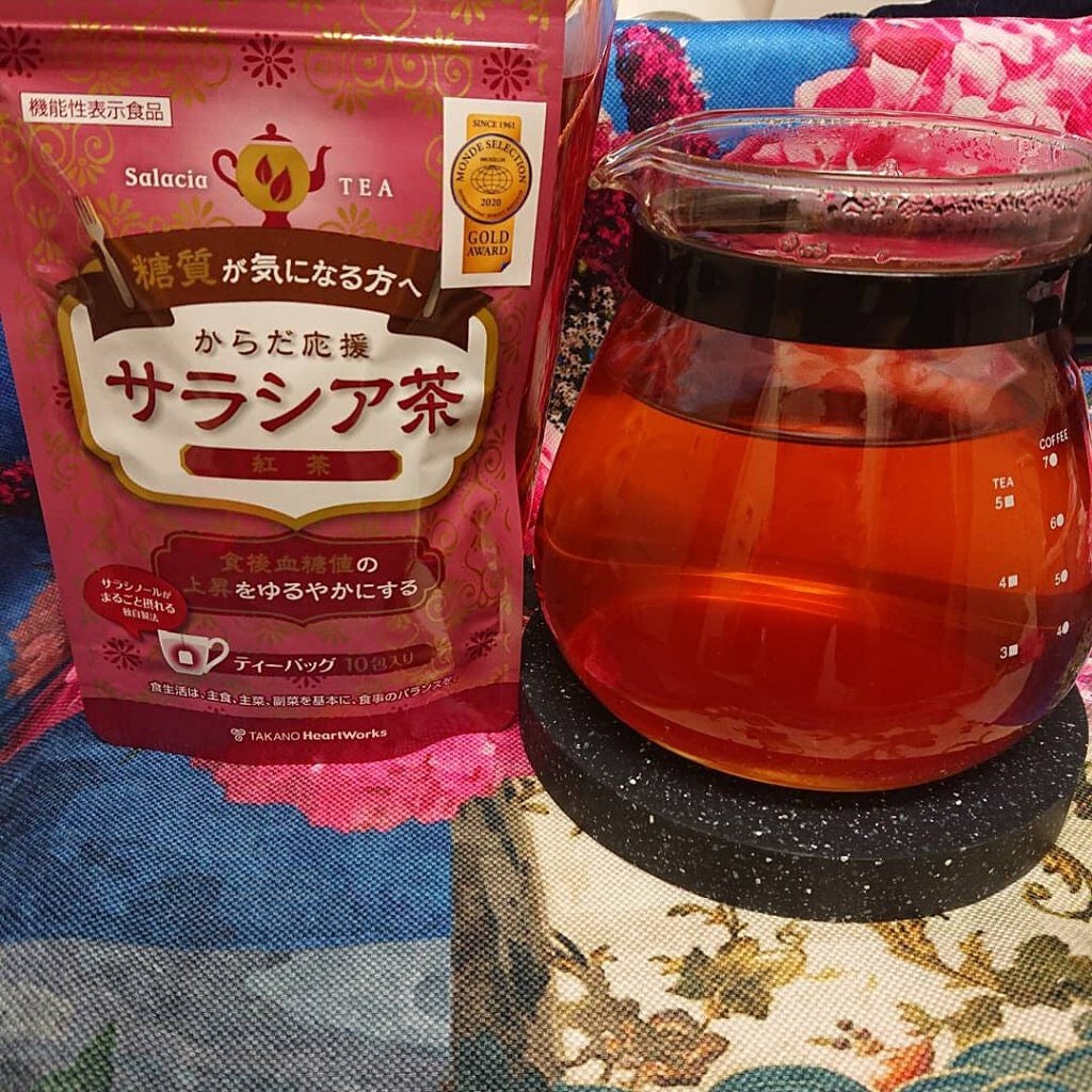 サラシア茶/ダイエットドリンク/ドリンクを使ったクチコミ(4枚目)