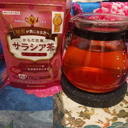 サラシア茶/ダイエットドリンク/ドリンクを使ったクチコミ(4枚目)