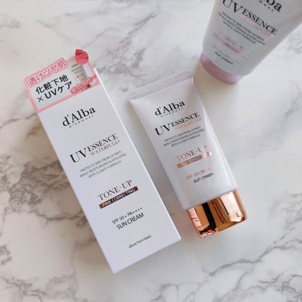 ウォータフルトーンアップサンクリーム/ダルバ/日焼け止めクリームを使ったクチコミ(1枚目)