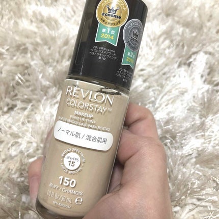 カラーステイ メイクアップ/REVLON/リキッドファンデーションを使ったクチコミ(1枚目)
