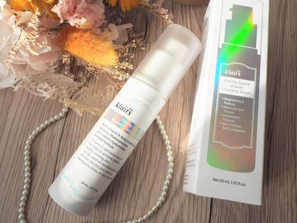 フレッシュリージュースドビタミンチャージングセラム(30ml)/Klairs/美容液を使ったクチコミ(1枚目)