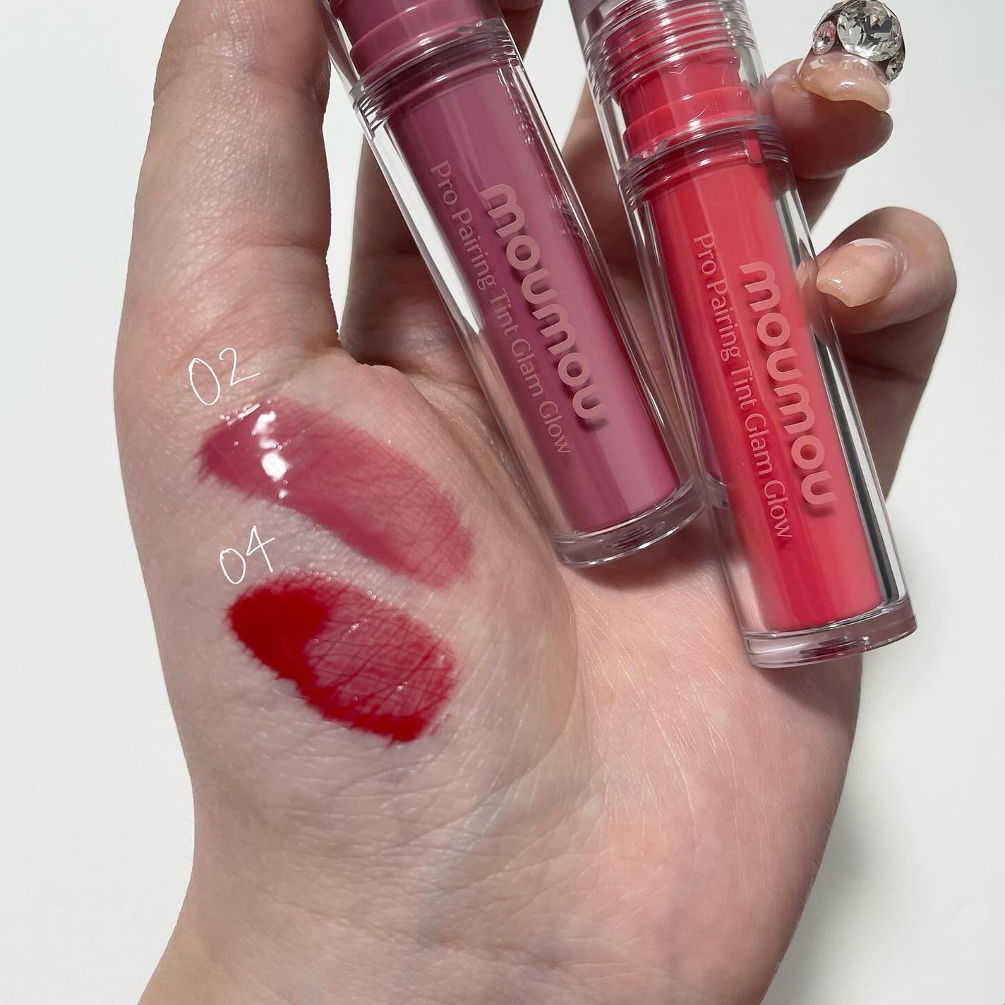 プロペアリングティント/moumou/リップティントを使ったクチコミ(2枚目)