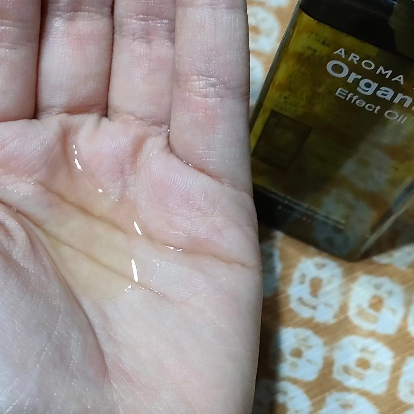 オーガニック エフェクトオイル/AROMA KIFI/ヘアオイルを使ったクチコミ(4枚目)