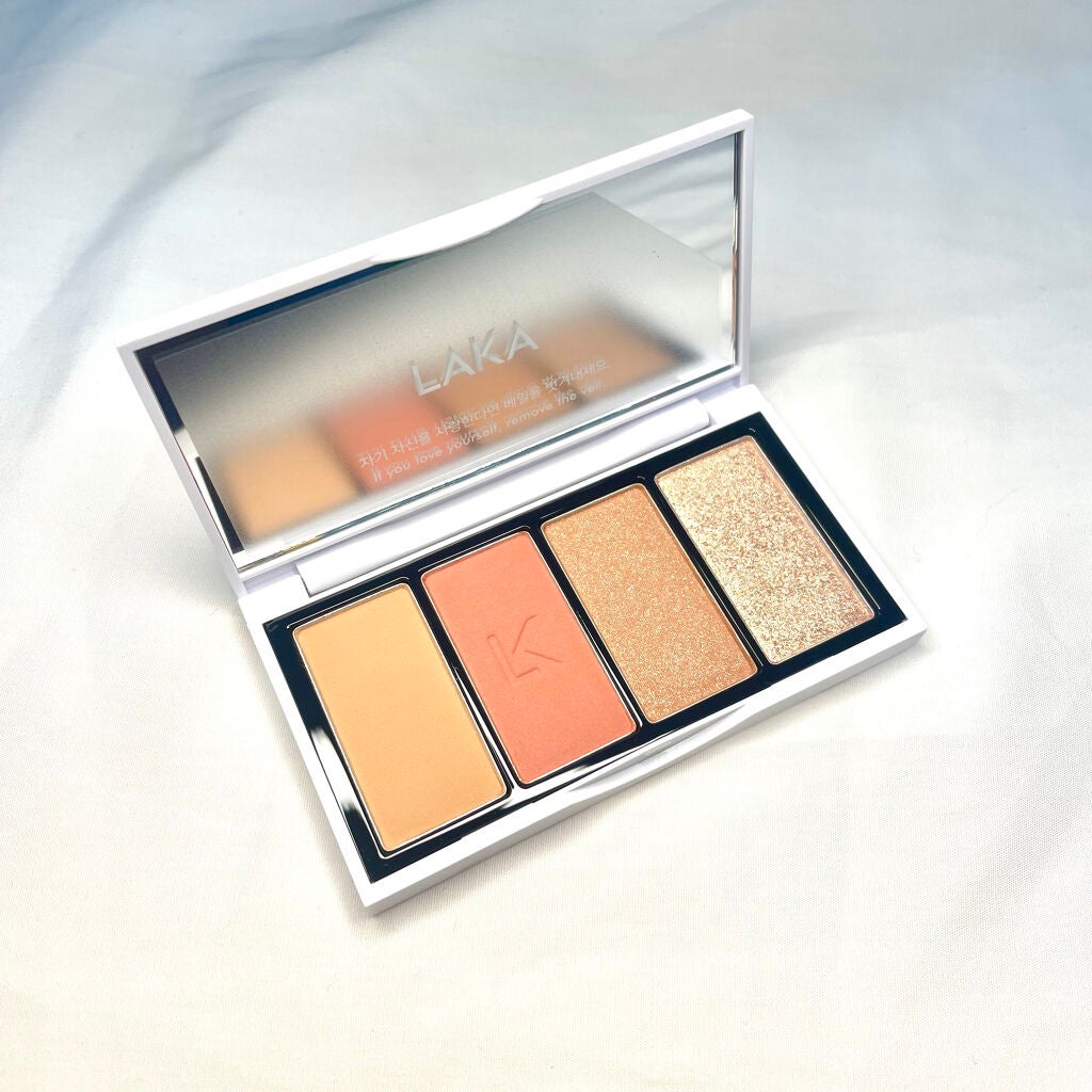 ジャストアイパレット/Laka/アイシャドウパレットを使ったクチコミ(2枚目)