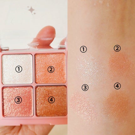 グリッターブロッサムエディション/rom&nd/メイクアップキットを使ったクチコミ(5枚目)