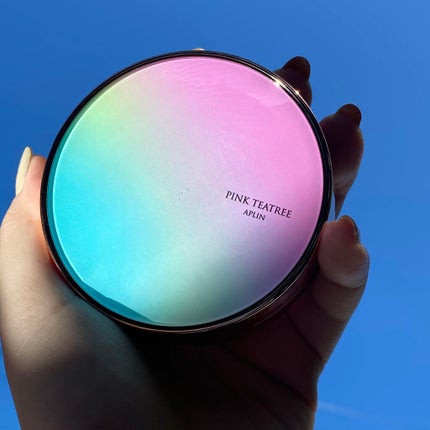 ピンクティーツリーカバークッション/APLIN/クッションファンデーションを使ったクチコミ(1枚目)