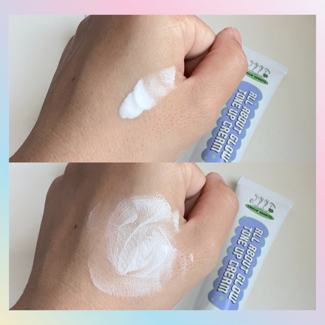 オールアバウトグロウトーンアップクリーム/CHASIN'RABBITS/化粧下地を使ったクチコミ(2枚目)