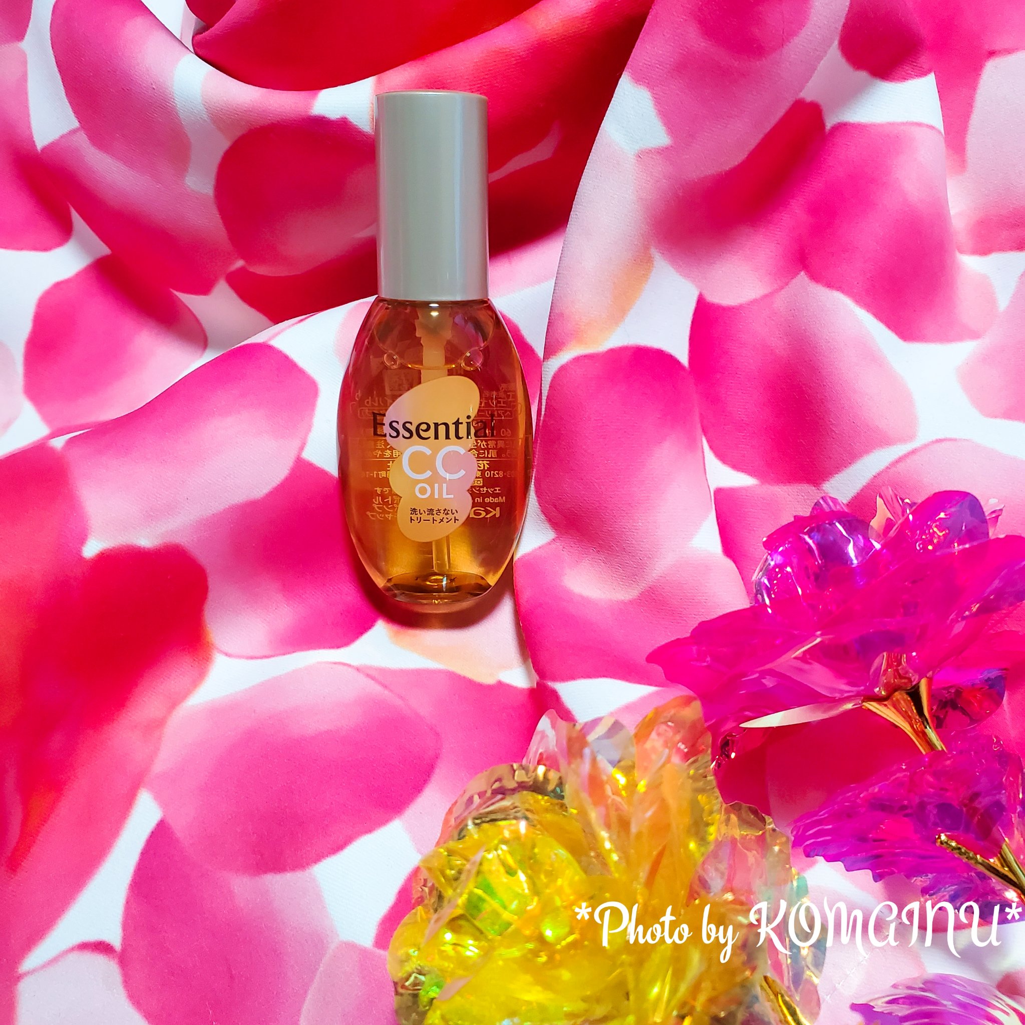 CCオイル/エッセンシャル/ヘアオイルを使ったクチコミ（1枚目）