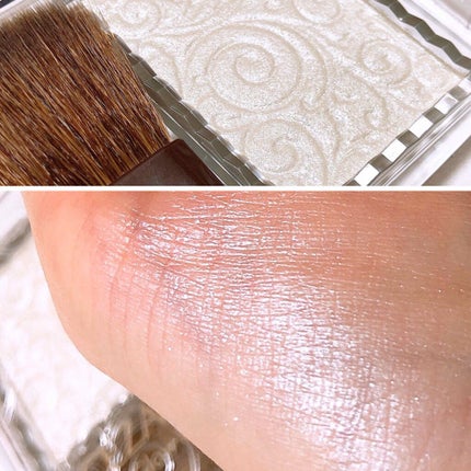 パールグロウハイライト/CEZANNE/パウダーハイライトを使ったクチコミ(4枚目)