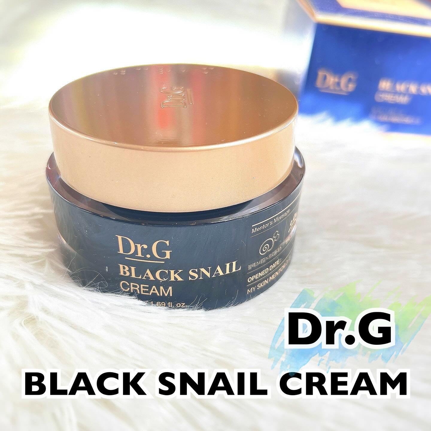 ブラックスネイル クリーム/Dr.G/フェイスクリームを使ったクチコミ（1枚目）