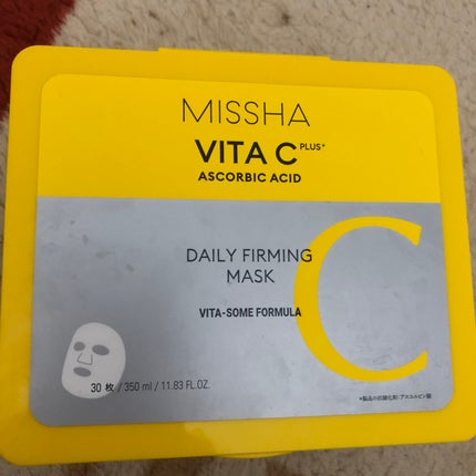 ミシャ ビタシープラス デイリーマスク【日本処方】/MISSHA/シートマスク・パックを使ったクチコミ(1枚目)