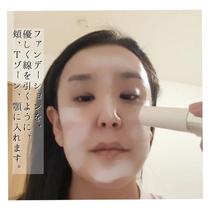 シルキースティックファンデーション/KAMIKA/その他ファンデーションを使ったクチコミ(7枚目)