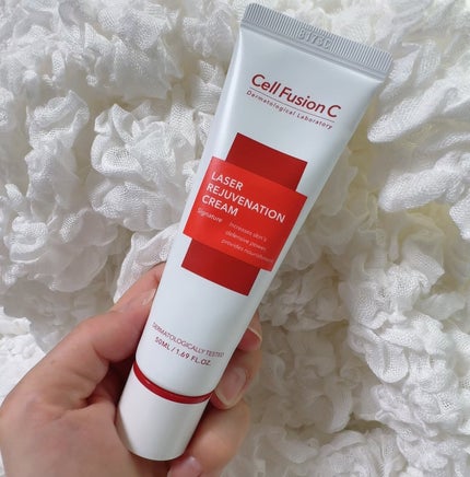 LASER REJUVENATION CREAM/Cell Fusion C(セルフュージョンシー)/フェイスクリームを使ったクチコミ(2枚目)