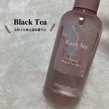 パフュームド ボディ＆ヘアミスト ブラックティー/innisfree/香水(その他)を使ったクチコミ（1枚目）