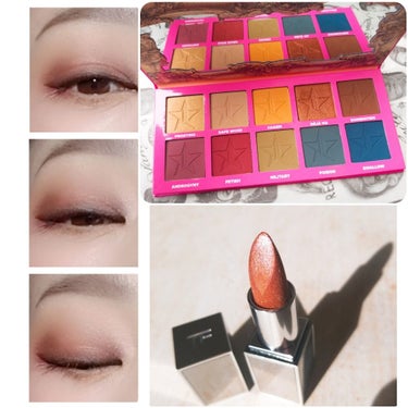 Androgyny Eyeshadow Palette/Jeffree Star Cosmetics/パウダーアイシャドウを使ったクチコミ（1枚目）
