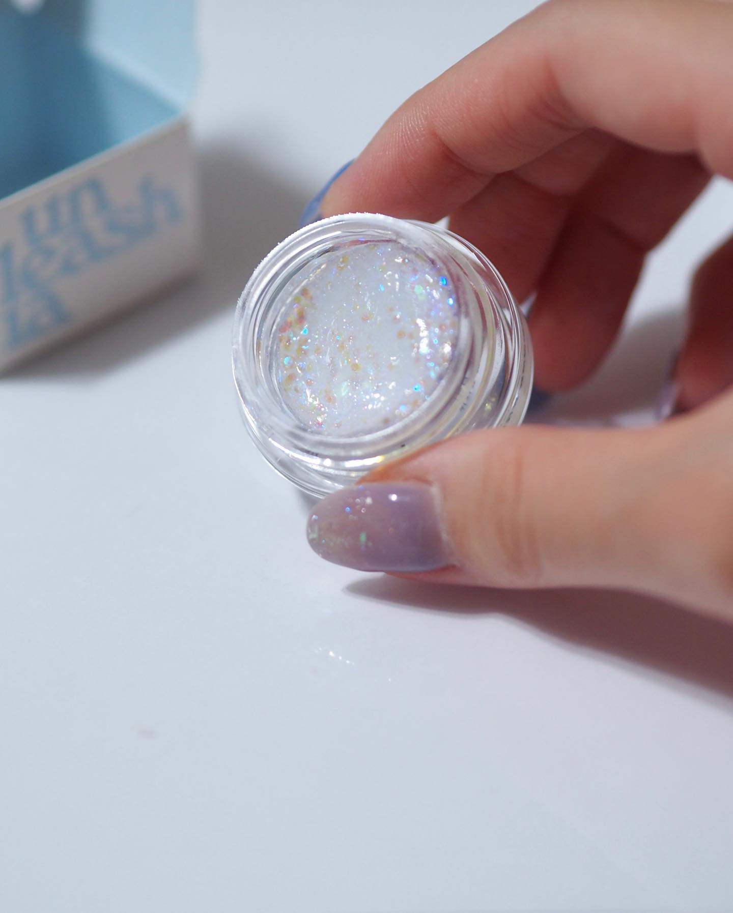 ゲットルーズグリッタージェル/unleashia/グリッターを使ったクチコミ（3枚目）