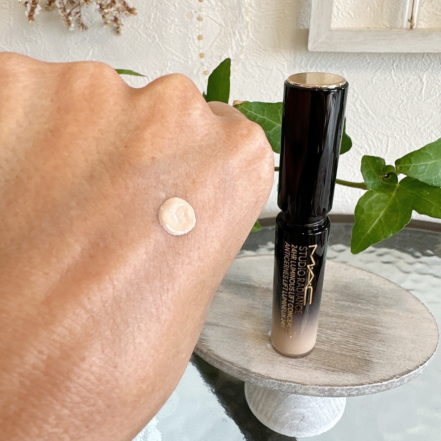 #270S ミニ ラウンド スラント ブラシ/M・A・C/メイクブラシを使ったクチコミ（3枚目）