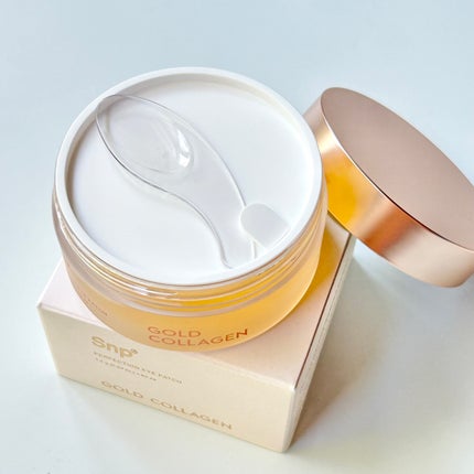 ゴールドコラーゲンパーフェクションアイパッチ/SNP/シートマスク・パックを使ったクチコミ(3枚目)