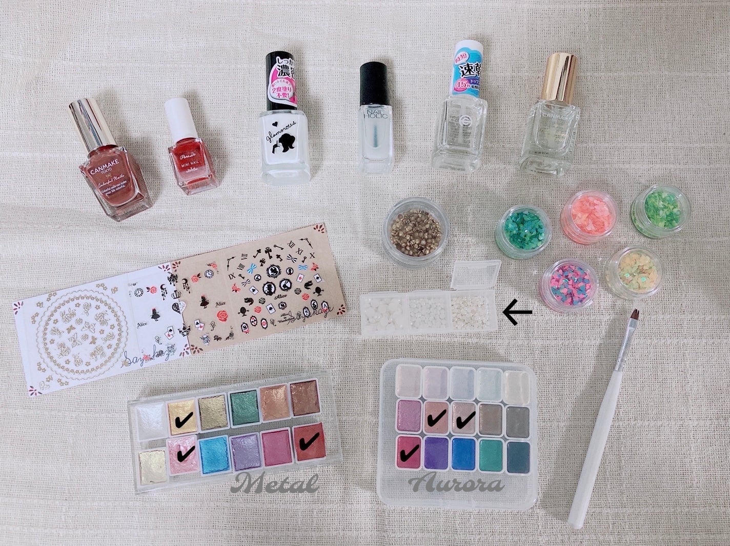 AT濃密グラマラスネイルエナメル/Art Collection/マニキュアを使ったクチコミ(2枚目)