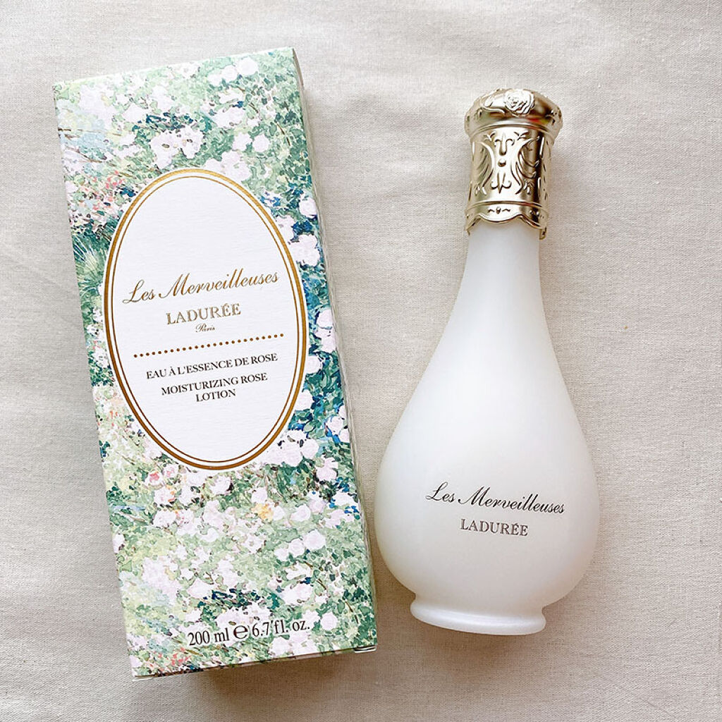 ローズ エッセンス ウォーター/レ・メルヴェイユーズ ラデュレ/化粧水を使ったクチコミ（3枚目）
