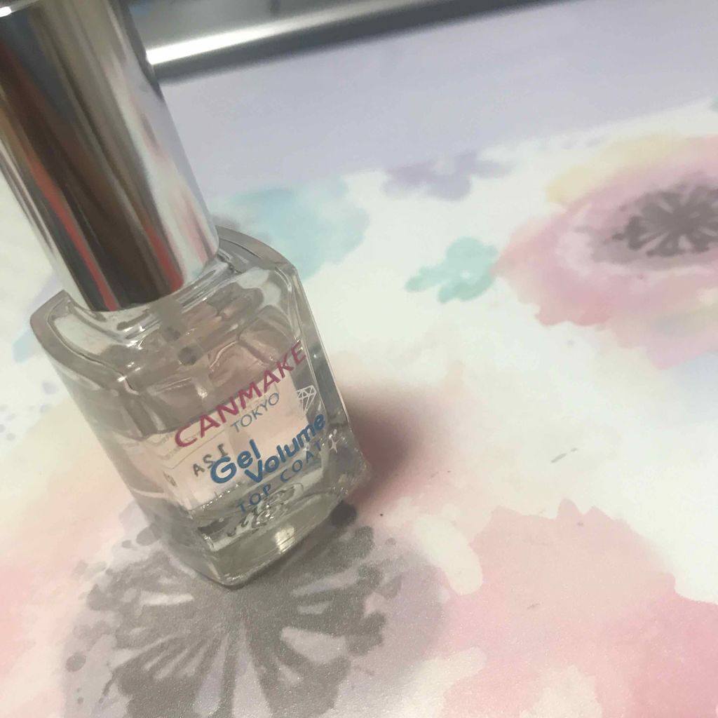 ジェルボリュームトップコート/キャンメイク/ネイルトップコートを使ったクチコミ(1枚目)