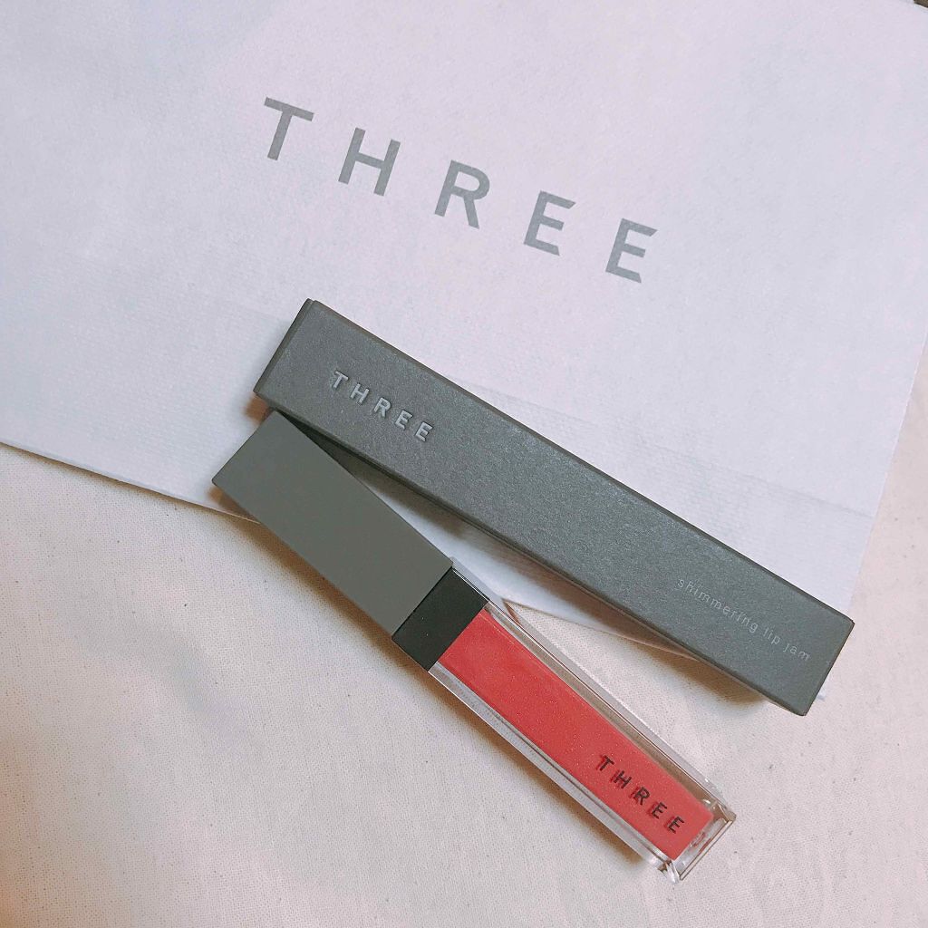 huis(ゆい) on LIPS 「whitedayにTHREEのシマリングリップジャムをもらいま..」(1枚目)