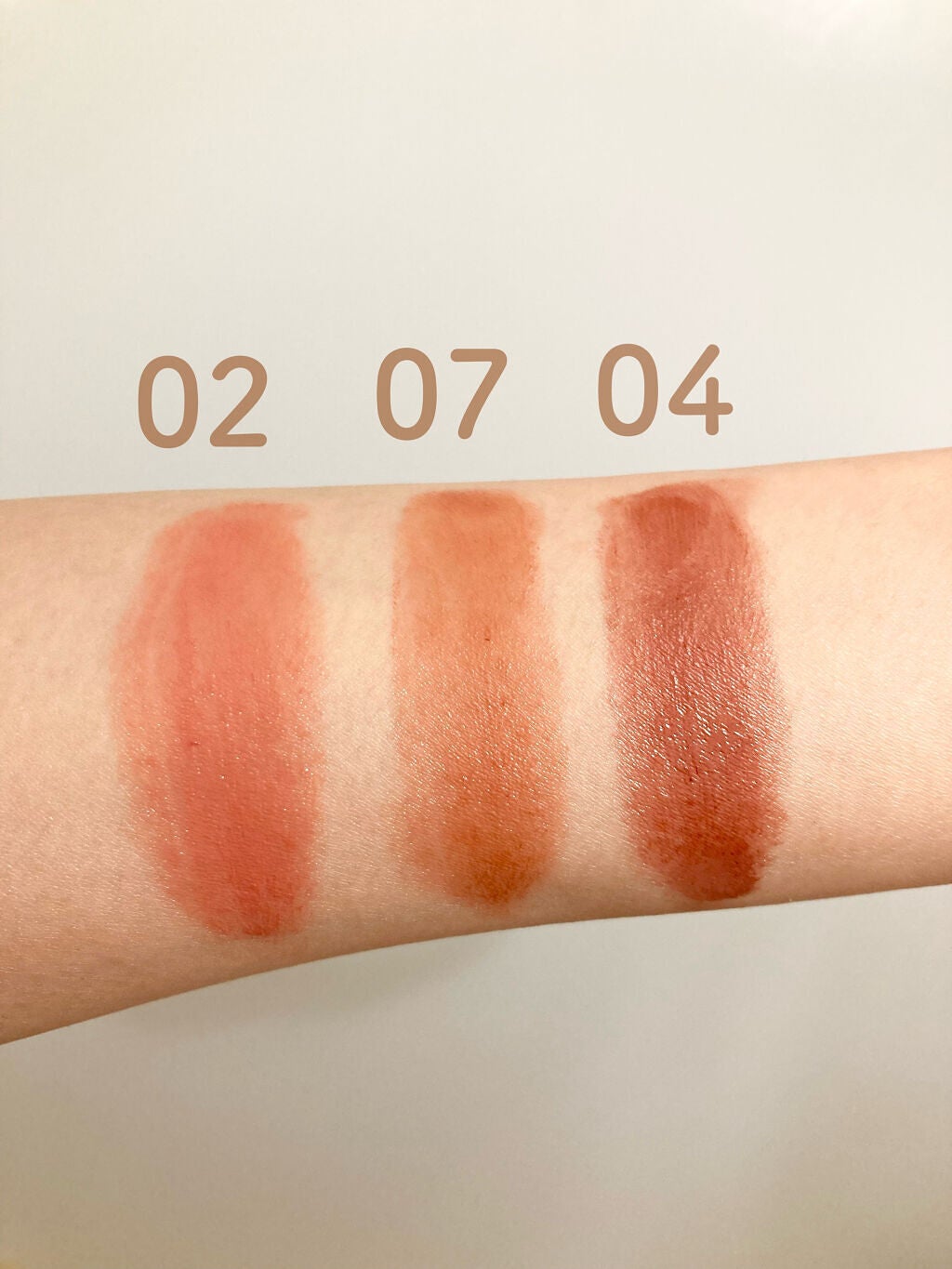 メルティールミナスルージュ(ティントタイプ)/キャンメイク/リップティントを使ったクチコミ(4枚目)