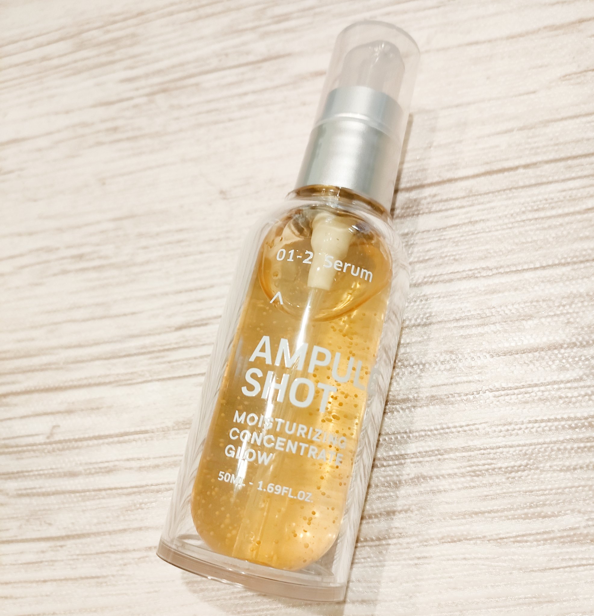 モイスチャーライジング コンセントレートグロウ セラム/AMPULE SHOT/美容液を使ったクチコミ（1枚目）