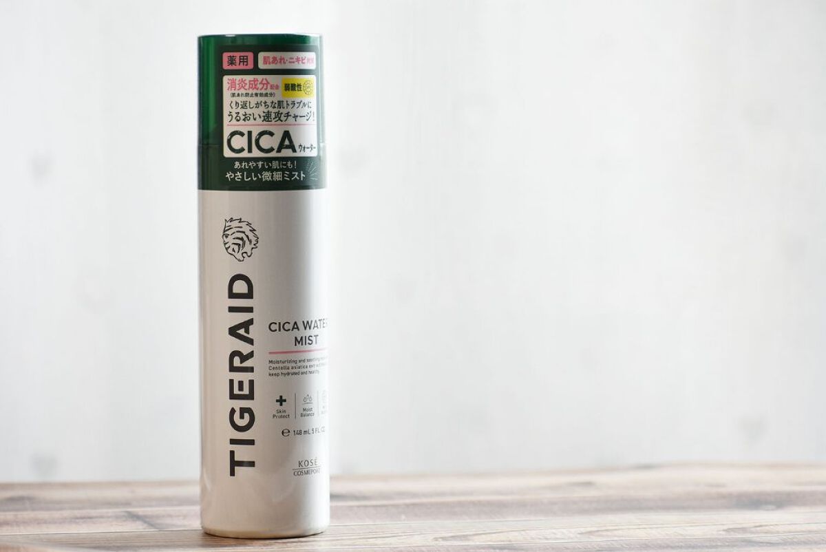 薬用 CICA ウォーターミスト ミニ 60g/タイガレイド/ミスト状化粧水を使ったクチコミ（1枚目）