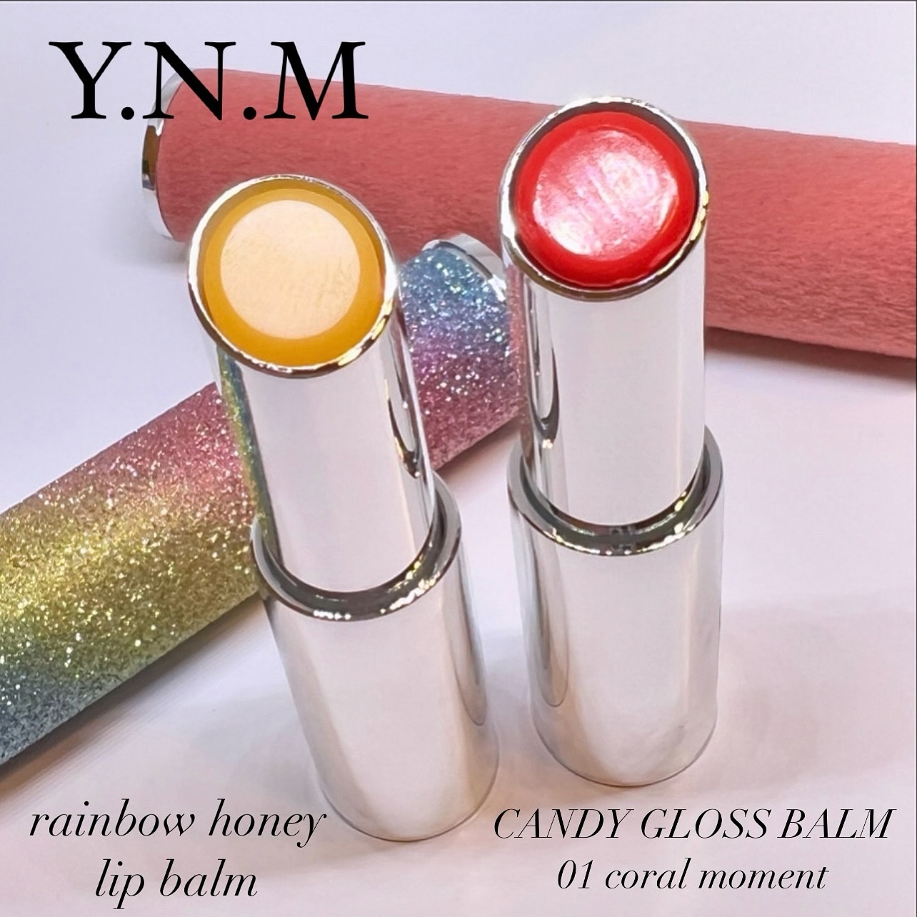 YNM  レインボーハニーリップバーム/YNM/リップバームを使ったクチコミ（1枚目）