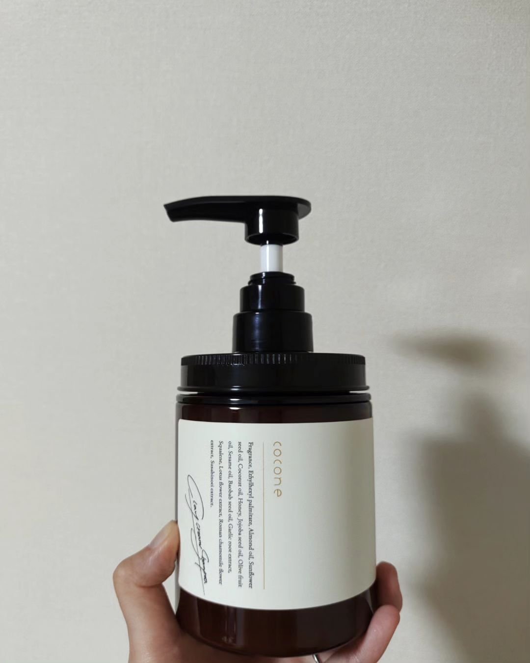 cocone クレイクリームシャンプー(ディープモイスト)のクチコミ「coconeクレイクリームシャンプー
使ってみました！

海のミネラルをたっぷり含んだ泥を使っ.....」（1枚目）