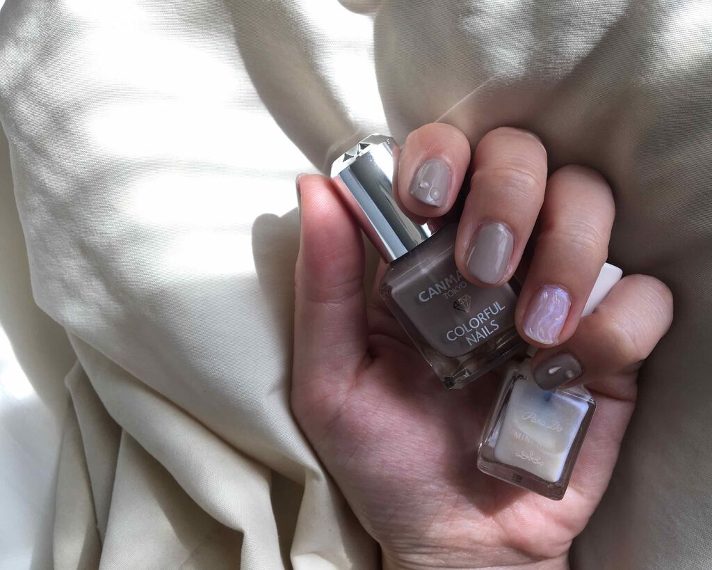 カラフルネイルズ/キャンメイク/マニキュアを使ったクチコミ（1枚目）