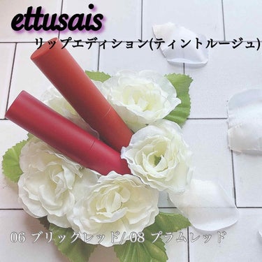 リップエディション（ティントルージュ）/ettusais/口紅を使ったクチコミ（1枚目）