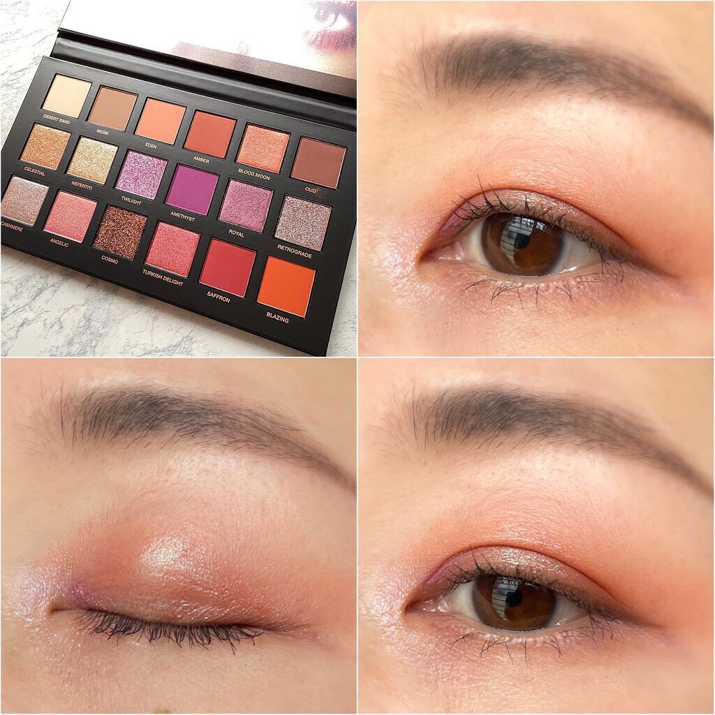 フーダビューティ デザート ダスク アイシャドウパレット/Huda Beauty/アイシャドウパレットを使ったクチコミ(1枚目)