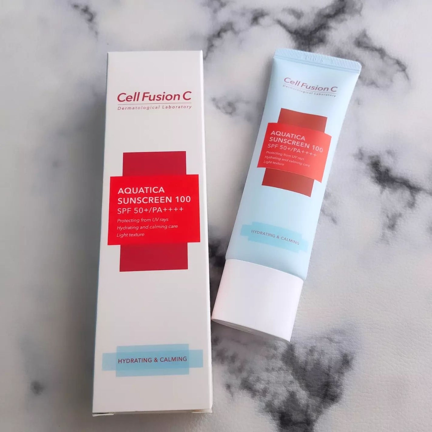 アクアティカサンスクリーン100/Cell Fusion C(セルフュージョンシー)/日焼け止めクリームを使ったクチコミ(1枚目)