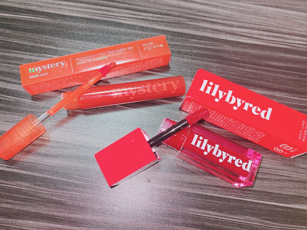 ジューシーライアー ウォーターティント/lilybyred/リップティントを使ったクチコミ(1枚目)