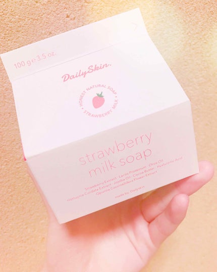 strawberry milk soap/Daily Skin/洗顔石鹸を使ったクチコミ(1枚目)