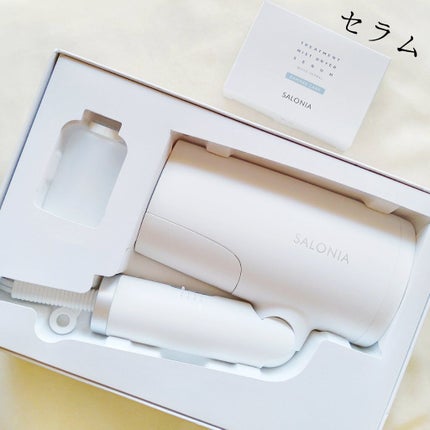 トリートメントミストドライヤー /SALONIA/ドライヤーを使ったクチコミ(2枚目)