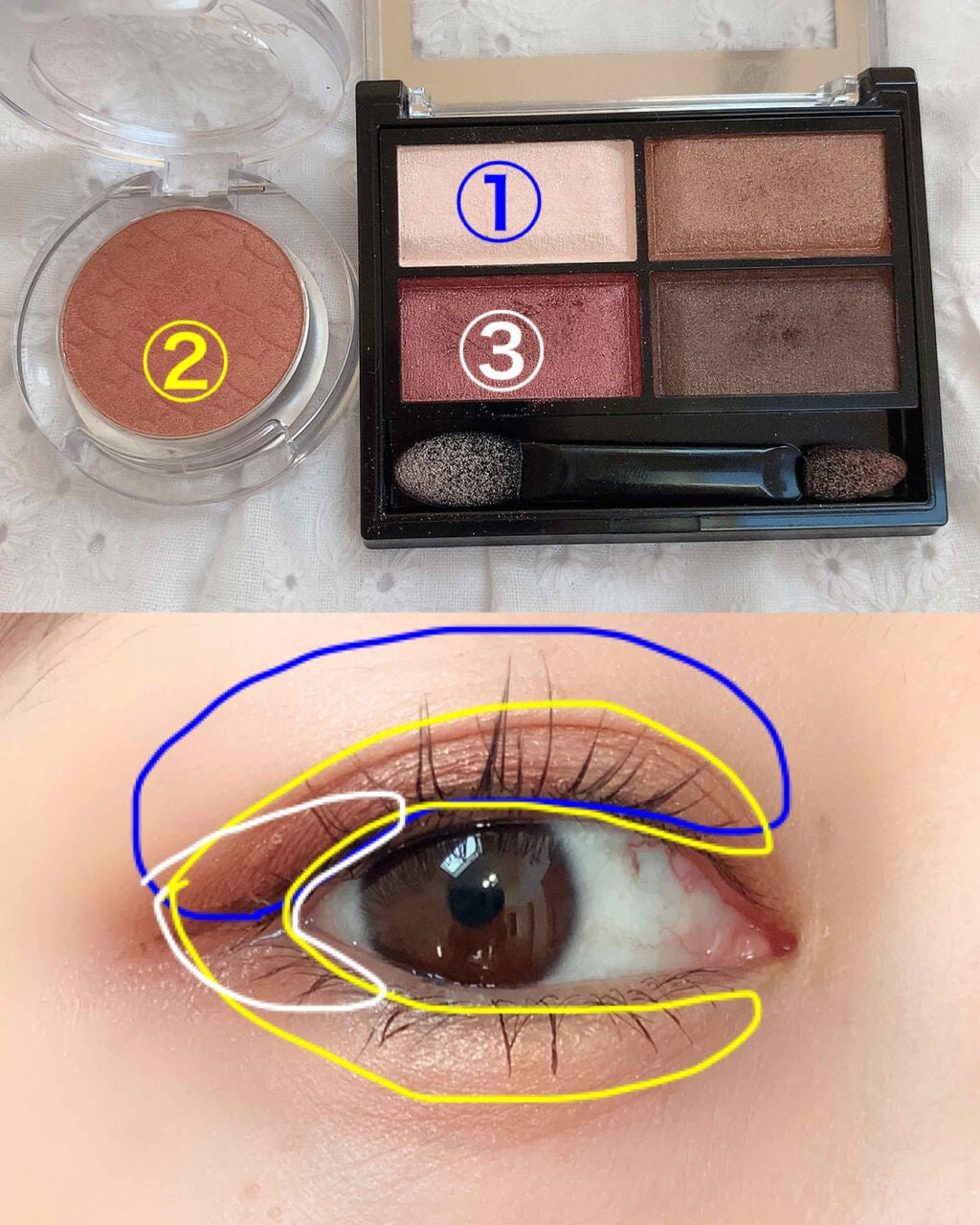 ルックアット マイアイズ/ETUDE/単色アイシャドウを使ったクチコミ(3枚目)