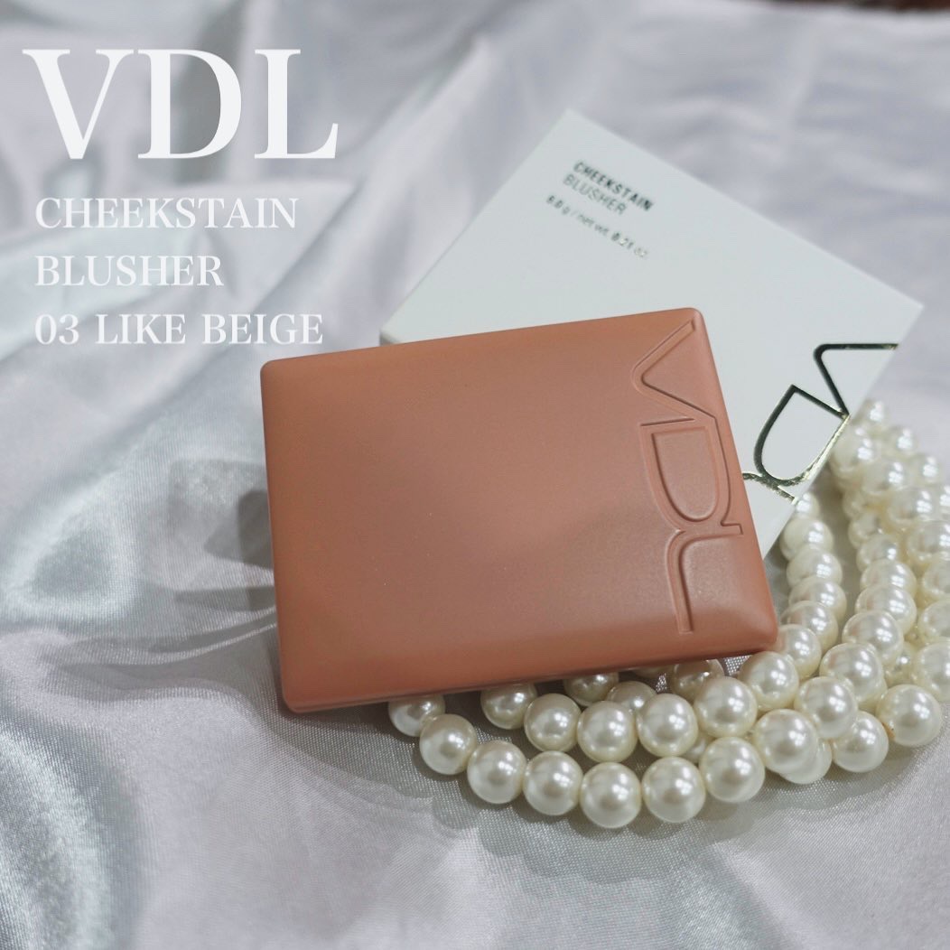 チークステイン ブラッシャー/VDL/パウダーチークを使ったクチコミ（1枚目）