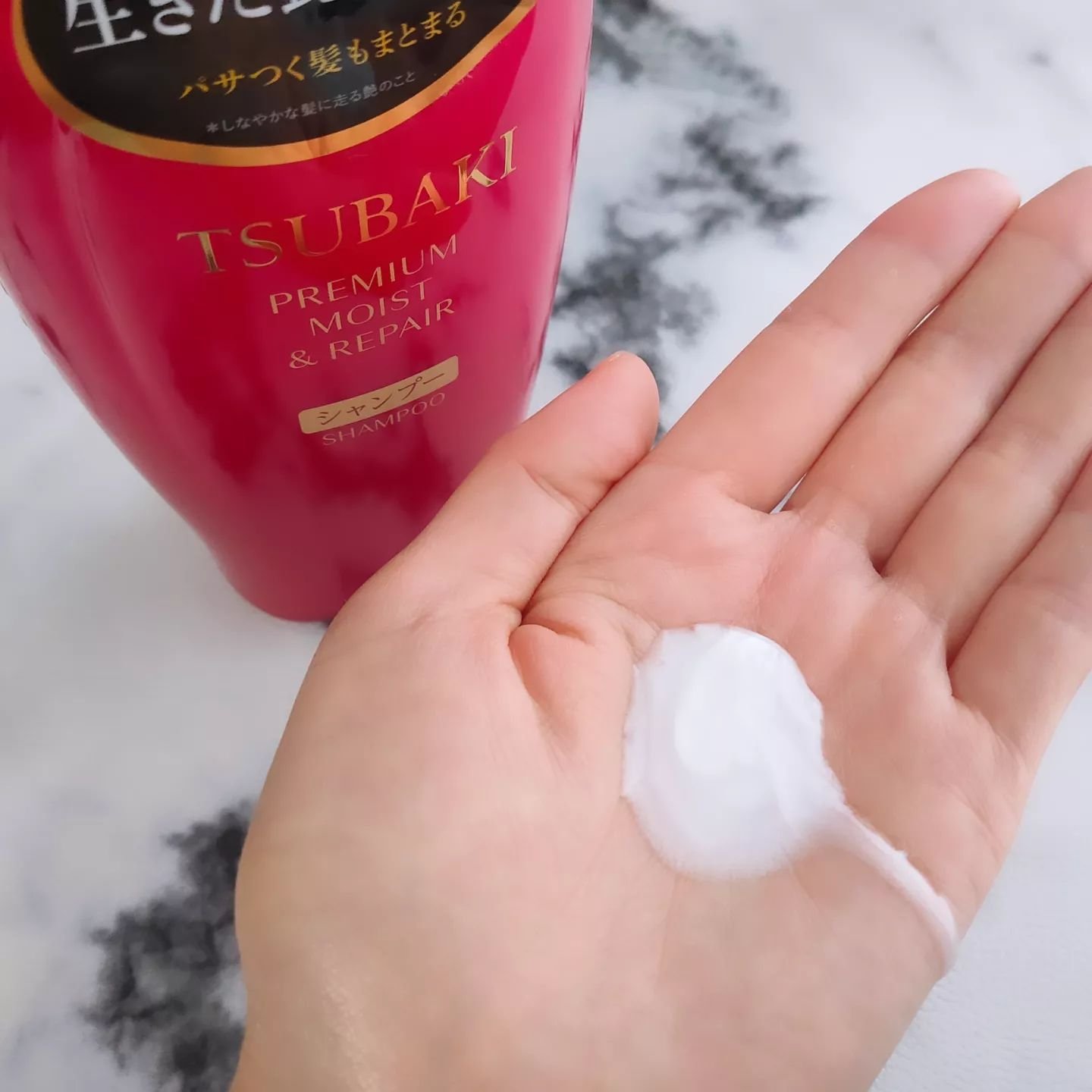 ＴＳＵＢＡＫＩ　オイルフォース M/TSUBAKI/ヘアオイルを使ったクチコミ（3枚目）