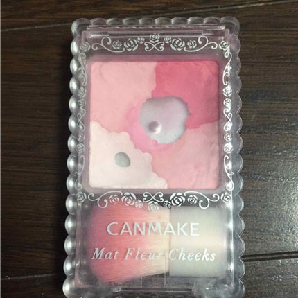 マットフルールチークス/キャンメイク/パウダーチークを使ったクチコミ(2枚目)