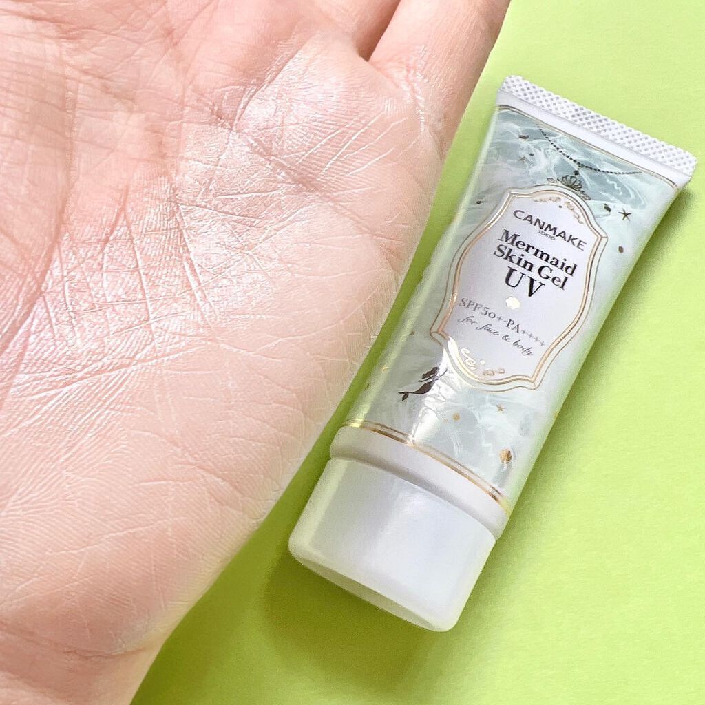 マーメイドスキンジェルUV/キャンメイク/日焼け止めジェルを使ったクチコミ(8枚目)